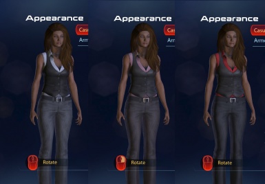 mass effect 3 casual outfits coalesced